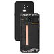 Housing Back Cover compatible with Samsung J810 Galaxy J8 (2018), (black)