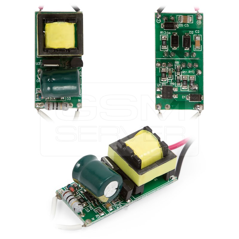 LED Lamp Driver with Dimmer 57 W 85V265V 50/60 Hz with Galvanic