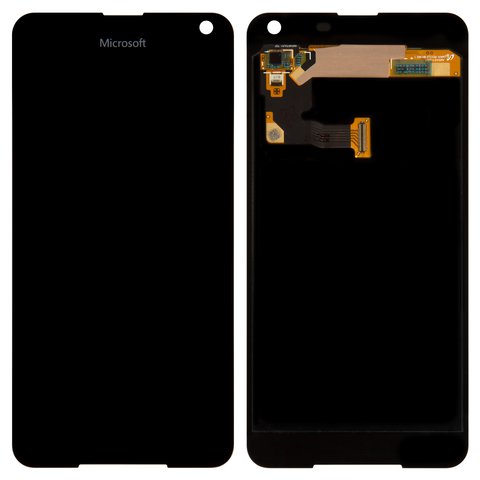 LCD compatible with Nokia 650 Lumia, black, without frame 
