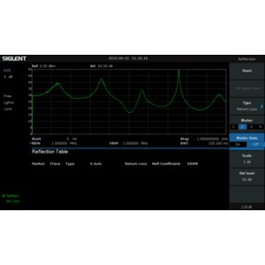 Reflection VSWR Activation License SIGLENT Refl SSA3000X