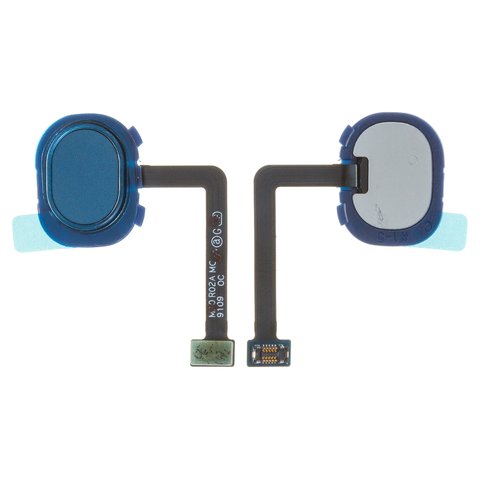 Flat Cable compatible with Samsung M305F DS Galaxy M30, for fingerprint recognition Touch ID , dark blue, ocean blue 