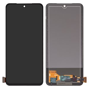 LCD compatible with Xiaomi Poco M5s, Redmi Note 10, Redmi Note 10S, black, without frame, Copy, TFT , M2101K7AI, M2101K7AG 