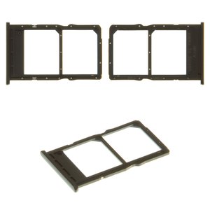 SIM Card Holder compatible with Huawei P40 Lite, black 