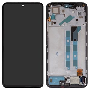 Дисплей для Xiaomi Redmi Note 11 Pro, Redmi Note 11 Pro 5G, черный, с рамкой, Original PRC 