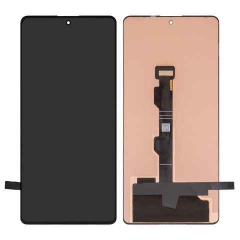 LCD compatible with Xiaomi Poco M6 Pro 4G, Redmi Note 13 Pro 4G, black, without frame, High Copy, OLED