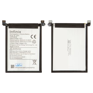 Аккумулятор BL 49PX для Infinix GT 10 Pro X6739 , Zero 30 4G X6731B , Zero 30 5G X6731 , Li Polymer, 3,87 B, 5000 мАч, Original PRC 