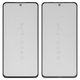 Housing Glass G+OCA PRO compatible with Realme 13 Plus, (with OCA film, black)