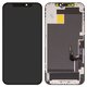 LCD Wextom compatible with iPhone 12, iPhone 12 Pro, (black, with frame, HC, without error, (OLED) soft, diagnosable)