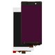Pantalla LCD puede usarse con Sony E6533 Xperia Z3+ DS, E6553 Xperia Z3+, Xperia Z4, blanco, Original (PRC)