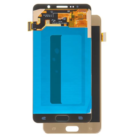 Pantalla LCD puede usarse con Samsung N9200 Galaxy Note 5, N920C Galaxy Note 5, N920F Galaxy Note 5, dorado, sin marco, High Copy, OLED 