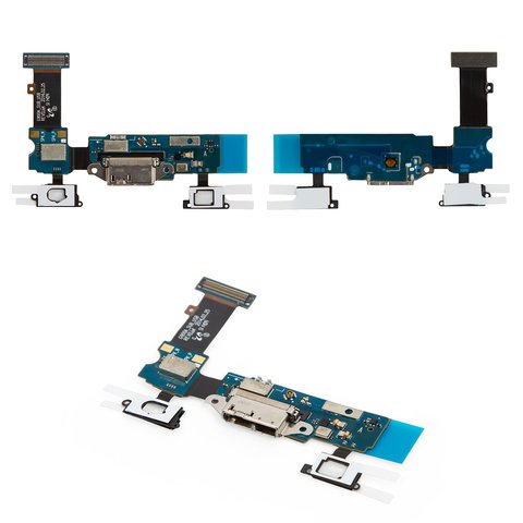 Cable flex puede usarse con Samsung G900A Galaxy S5, del conector de carga, con componentes