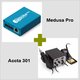 Medusa Pro Box + Estación de soldadura de aire caliente Accta 301 (220V) Combo