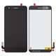 Pantalla LCD puede usarse con LG K8 (2018) SP200, K9 (2018) X210V, negro