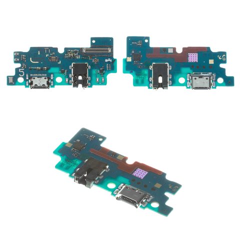 Cable flex puede usarse con Samsung A505F DS Galaxy A50, del conector de carga, del conector de auriculares, con micrófono, Original, placa del cargador, remanufacturados