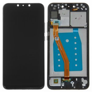 Pantalla LCD puede usarse con Huawei Nova 3i, P Smart Plus, negro, con marco, Original PRC 