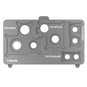 Fijador de placas Sunshine T12B IP9, para reparación de cámara