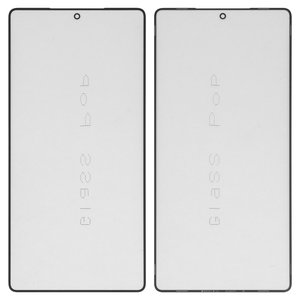 Vidrio de carcasa G+OCA PRO puede usarse con Samsung S938 Galaxy S25 Ultra, con película OCA, negro