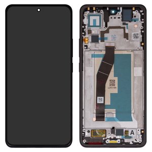 Pantalla LCD puede usarse con Xiaomi 14T, negro, con marco, Original PRC , titan Black, 2406APNFAG