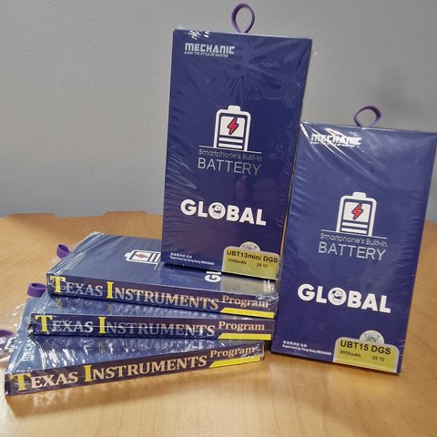 Batería Mechanic puede usarse con Apple iPhone 13 mini, Li Polymer, 3.84 V, 2520 mAh, mayor capacidad, sin mensaje de error, diagnosable battery