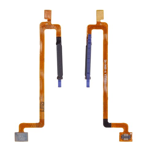 Cable flex puede usarse con Xiaomi Redmi 13, Redmi 13 5G , para escaner de huellas dactilares, negro, midnight black