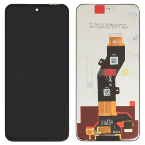 Pantalla LCD puede usarse con Tecno Pop 9 4G, Spark Go 2025 , Spark Go 1 KL4 , negro, sin marco, Original PRC , TXDI670QBAPX 23, FPC6715 1
