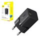 Adaptador de red Baseus GaN5 mini, 25 W, Fast Charge, negro, 1 puerto, #P10110909113-00
