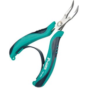 Довгогубці із загнутим носиком Pro'sKit PM 396I