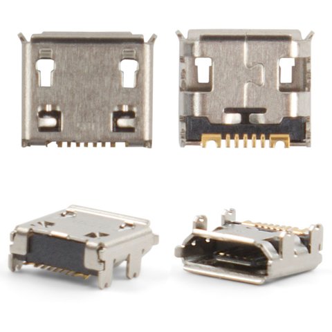 Конектор зарядки для Samsung C3322, 7 pin, micro USB тип B