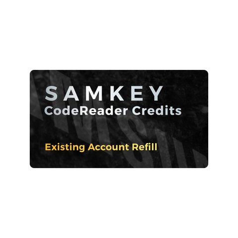 Серверные кредиты Samkey CodeReader пополнение существующего аккаунта 