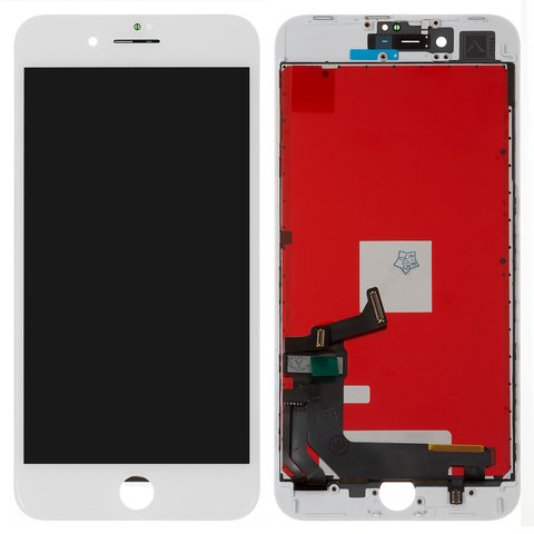 Дисплей  iPhone 8 Plus, білий, із сенсорним екраном, copy