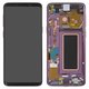 Дисплей для Samsung G960 Galaxy S9, фиолетовый, с рамкой, Original (PRC), lilac purple