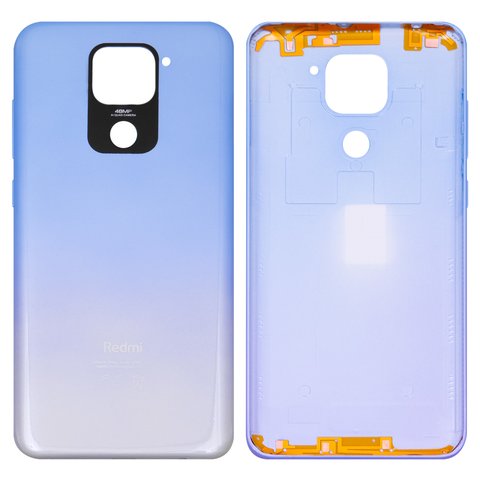 Задняя панель корпуса для Xiaomi Redmi Note 9, белая, с боковыми кнопками, M2003J15SC, M2003J15SG, M2003J15SS