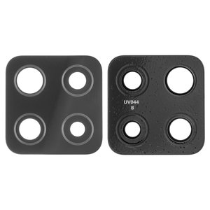 Стекло камеры для Samsung A125F Galaxy A12, черное