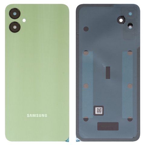 Задняя панель корпуса для Samsung A055 Galaxy A05, зеленая, со стеклом камеры, light green