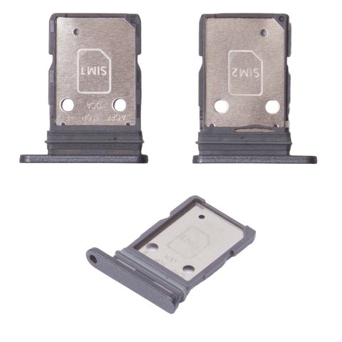 Тримач SIM карти для Samsung A366 Galaxy A36, чорний