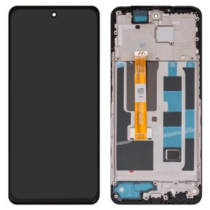 Дисплей для Realme 13 5G, черный, с рамкой, Original PRC , RMX3951, DI0672BI08