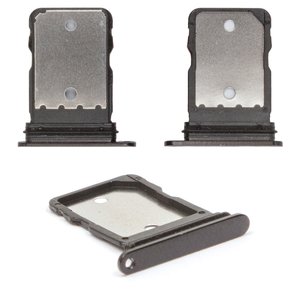 Тримач SIM карти для Google Pixel 6 Pro, чорний, stormy black