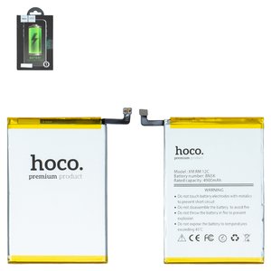 Аккумулятор Hoco BN5K для Xiaomi Poco C55, Redmi 12C, Li Polymer, 3,85 B, 5000 мАч