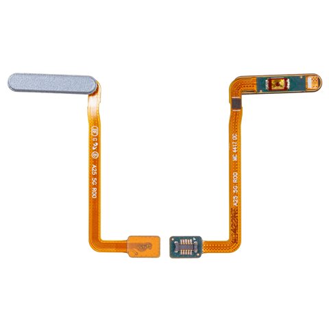 Шлейф для Samsung A256 Galaxy A25, для сканера отпечатка пальца Touch ID , голубой