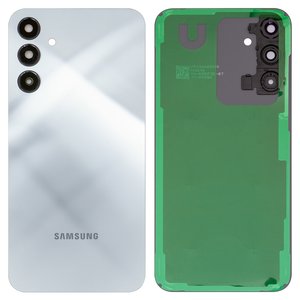 Задняя панель корпуса для Samsung A155 Galaxy A15, A156 Galaxy A15 5G, синяя, со стеклом камеры, optimistic blue