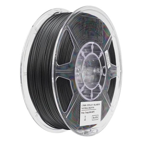 Філамент для 3D принтера eSUN PETG CF Black, 1 кг
