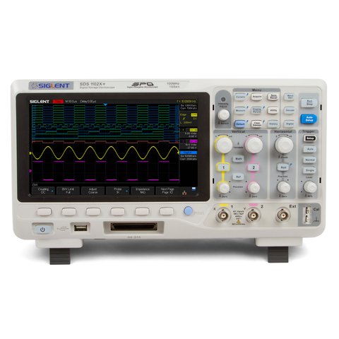 Фосфорний цифровий осцилограф SIGLENT SDS1102X+