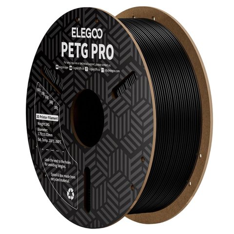 Филамент ELEGOO PETG PRO, черный black , 1 кг