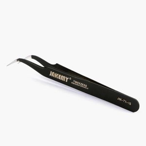 Antistatic Curved Tweezers Jakemy JM T7 15 123 mm 